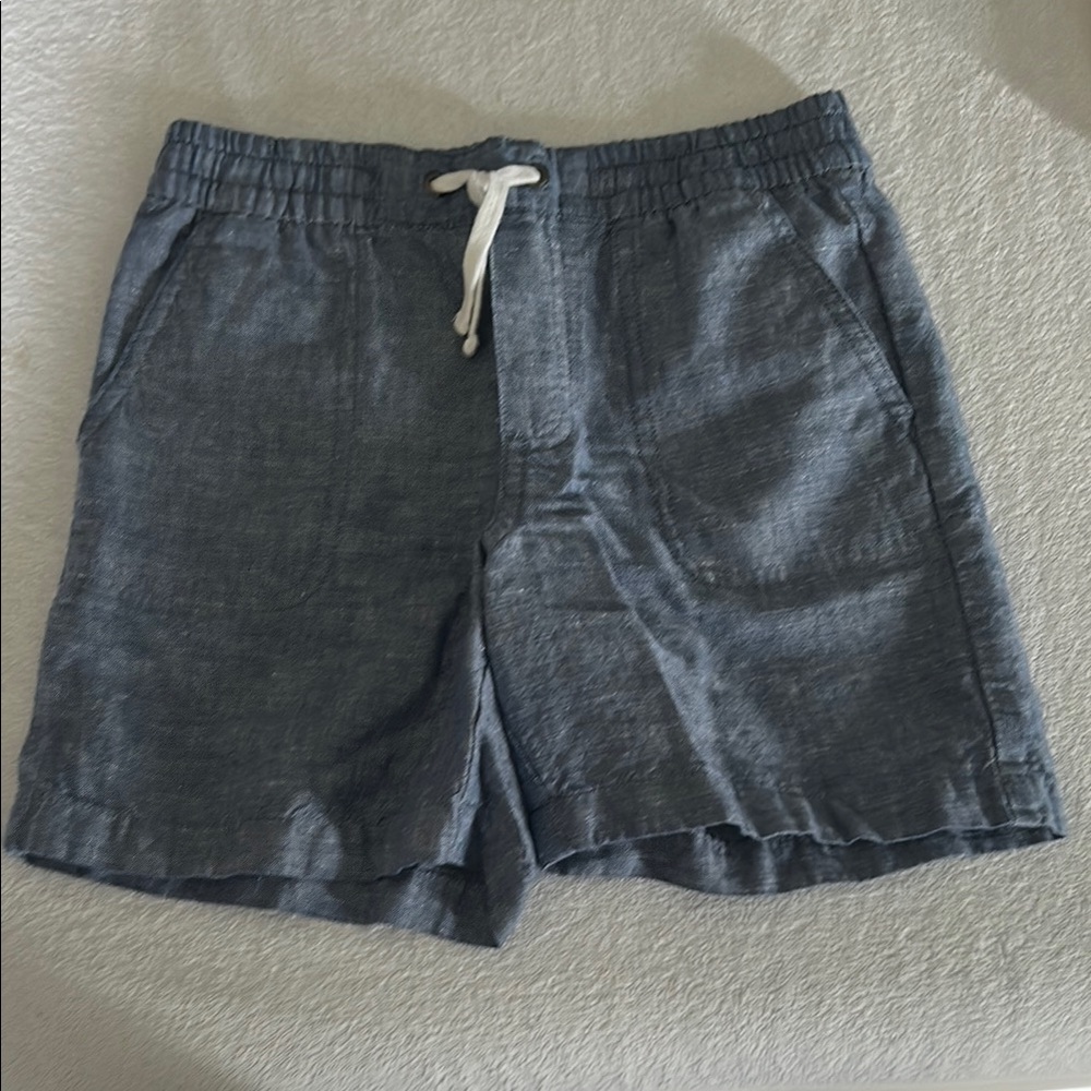 Casual Gray Shorts with Drawstring